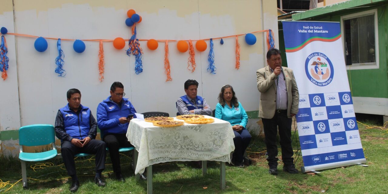 MICRO RED DE SALUD RECIBE MATERIALES DE CONSTRUCCIÓN DE LA MDCH