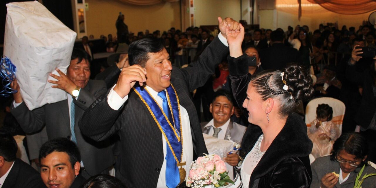 CON PALPA MÁS DE 100 PAREJAS SE DARÁN EL SI EN CHILCA