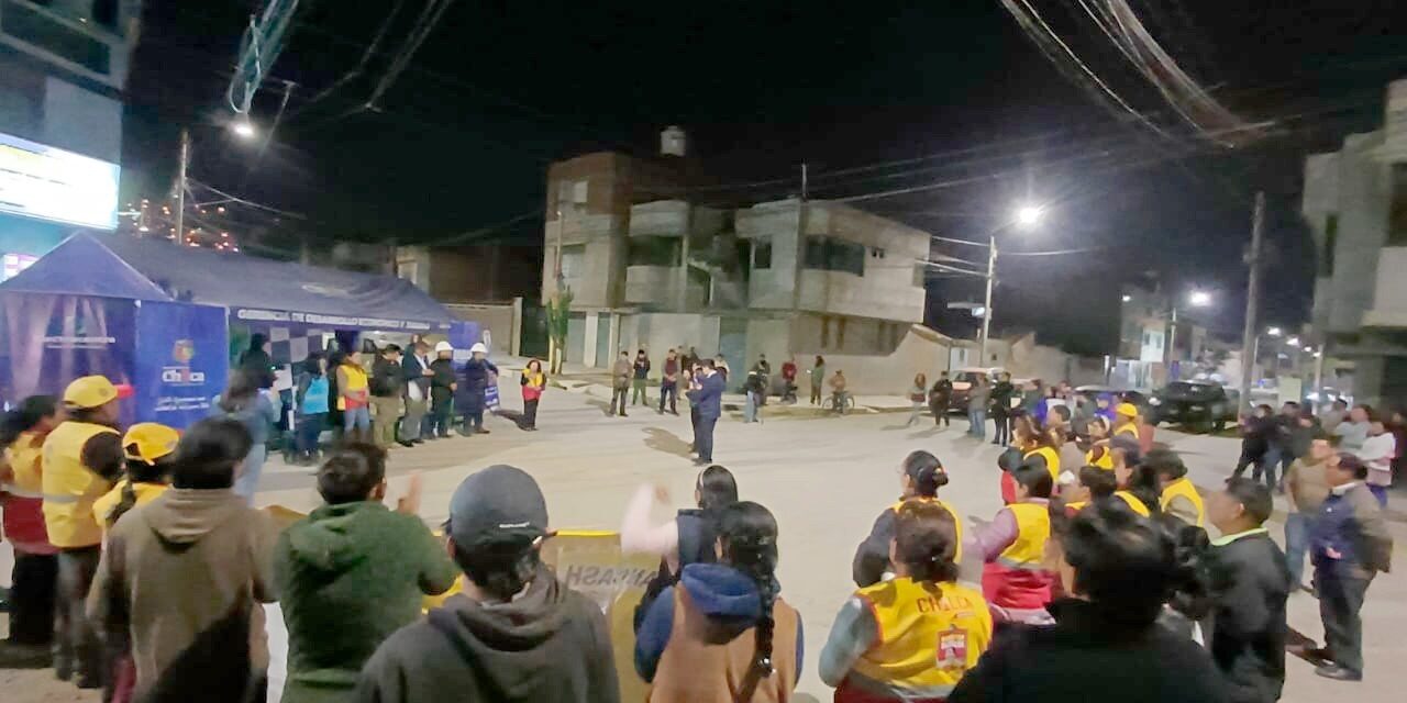 ALCALDE DAMAS FORTALECE SEGURIDAD CIUDADANA EN CHILCA
