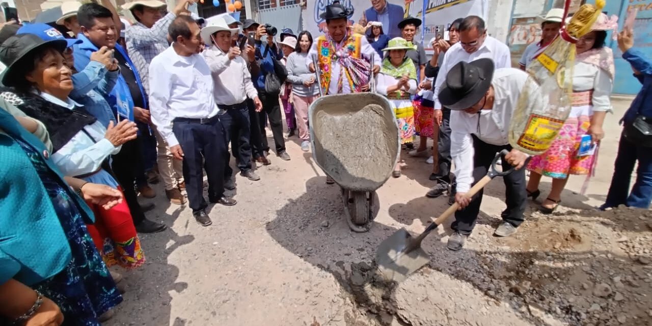 TRES OBRAS DE PAVIMENTACIÓN SERÁN ENTREGADOS EN CHILCA