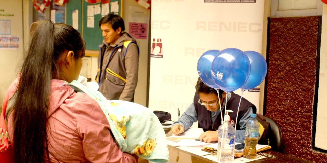 MENORES OBTENDRÁN DNI GRATIS EN CHILCA