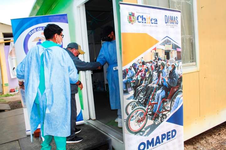 LA OMAPED DE CHILCA AYUDA A CERTIFICAR A PERSONAS CON DISCAPACIDAD