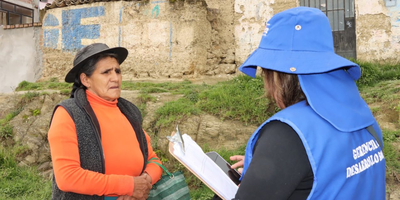 Chilca impulsa el empadronamiento de hogares para que más familias accedan al apoyo del Estado