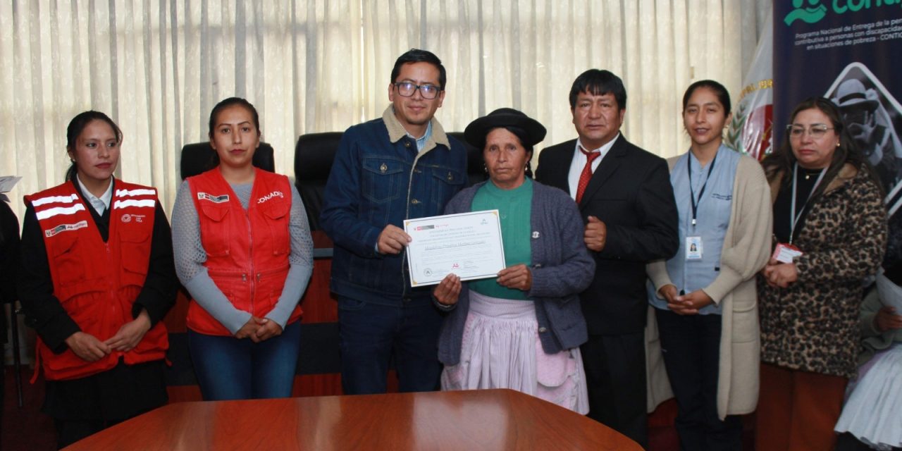 CHILCA FORTALECE LA INCLUSIÓN: CERCA DE 50 VECINOS SE GRADÚAN COMO PARES CUIDADORES PARA APOYAR A PERSONAS CON DISCAPACIDAD