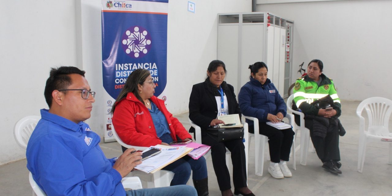 INSTITUCIONES DE CHILCA SE UNEN CONTRA LA VIOLENCIA HACIA LA MUJER EN CHILCA