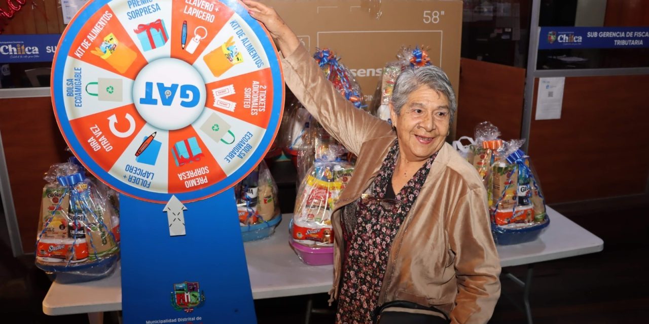 CHILCA PREMIA A CONTRIBUYENTES PUNTUALES CON KITS TRIBUTARIOS