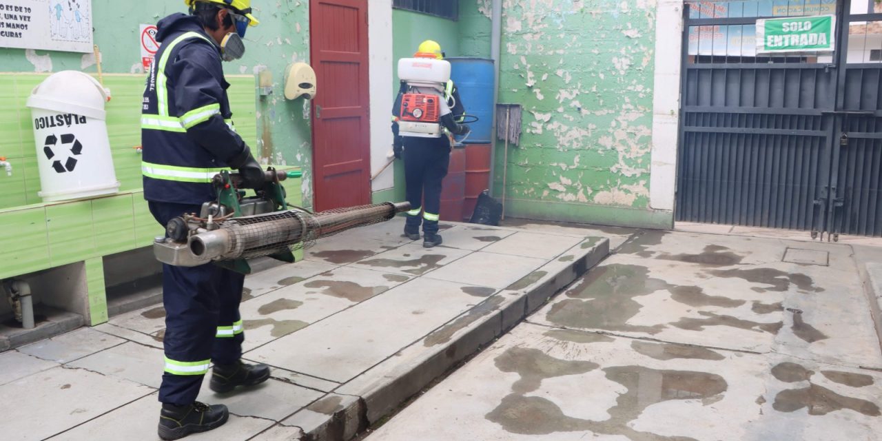 JORNADA DE DESINFECCIÓN Y DESRATIZACIÓN EN ALMACENES DE ALIMENTOS PARA PROTEGER LA SALUD DE ESCOLARES