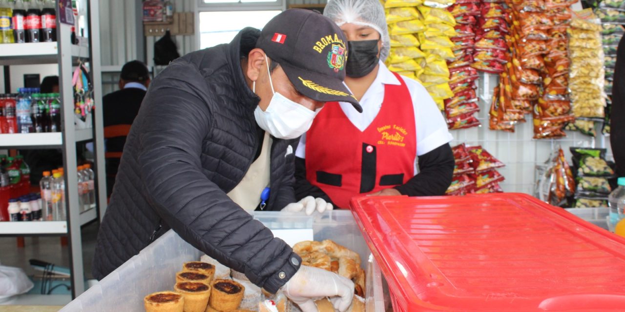 Con operativos constantes, cafetines de Chilca mejoran atención y garantizan salubridad
